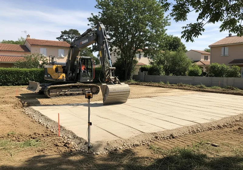 Terrassement de terrain à Toulouse