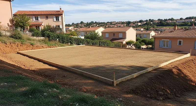 Plateforme de villa terrassée à Balma